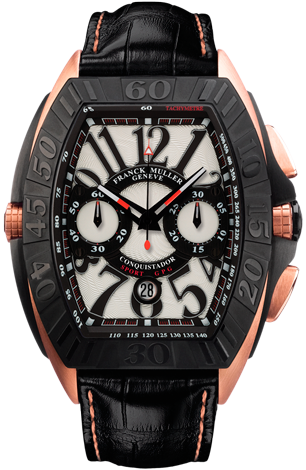 Replica Franck Muller Conquistador Grand Prix Chronograph watch 9900 CC GPG 5N